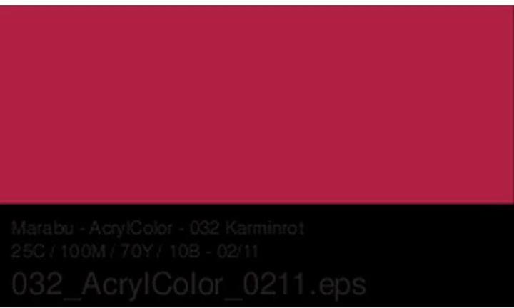Produktbild Marabu Acryl Color (Dunkelrot, 500 ml)