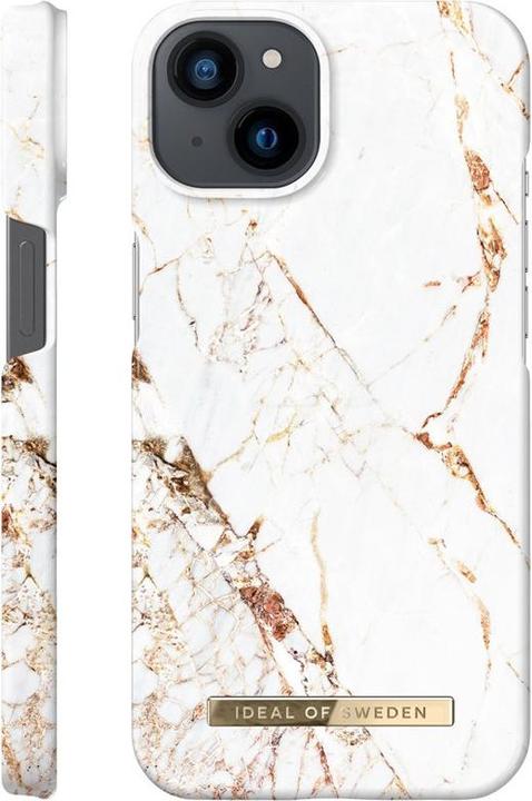 Actual product image iDeal Of Sweden Designer Hard Cover Carrara Gold (Apple iPhone 13)