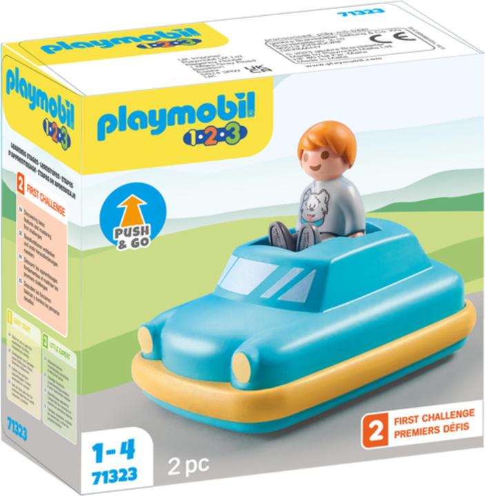 Image du produit Playmobil 1.2.3 : Push & Go Car (71323, Playmobil 1.2.3)