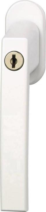 Actual product image Abus Window handle lockable white