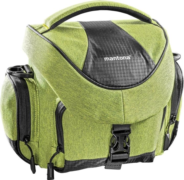 Actual product image mantona Premium camera bag green (Camera shoulder bag)