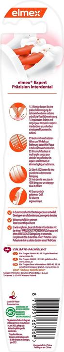 Image du produit Elmex Brosse à dents manuelle Expert Précision Interdentaire (Moyen, 1 x)