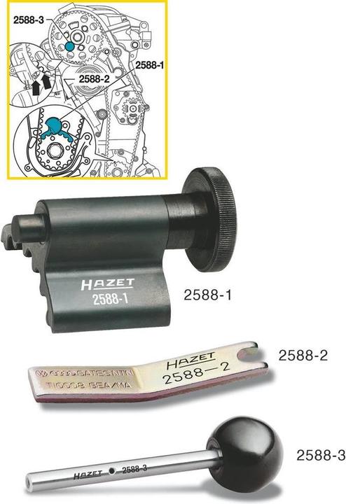 Produktbild HAZET Kurbelwellen-Stopp 2588-1