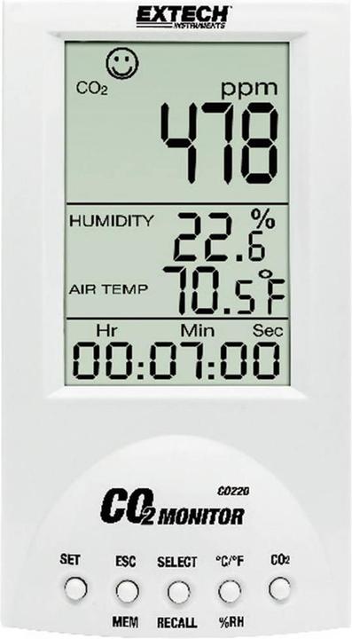 Produktbild Extech CO220 Gas-Messgerät