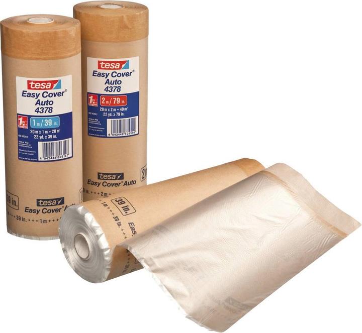 Image du produit tesa Ruban crêpe Easy Cover® 4378 Bra (1000 mm)