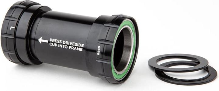 Actual product image Cane Creek Hellbender 70 PF41 bottom bracket, stainless steel, press fit, 30mm, 86.5/89.5/92/121/124/132mm, b