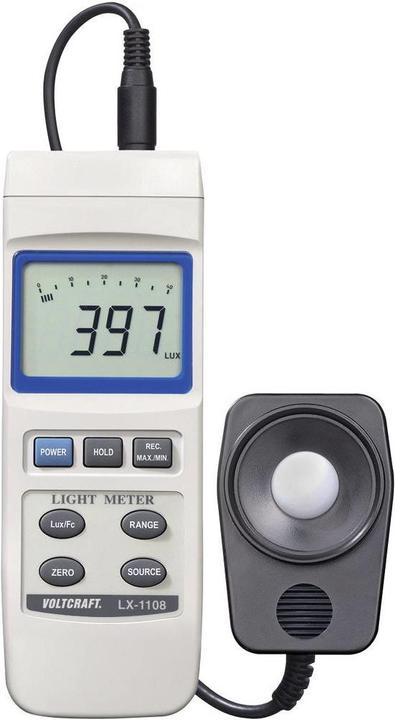 Actual product image Voltcraft Luxmeter LX-1108 up to 400000 lx