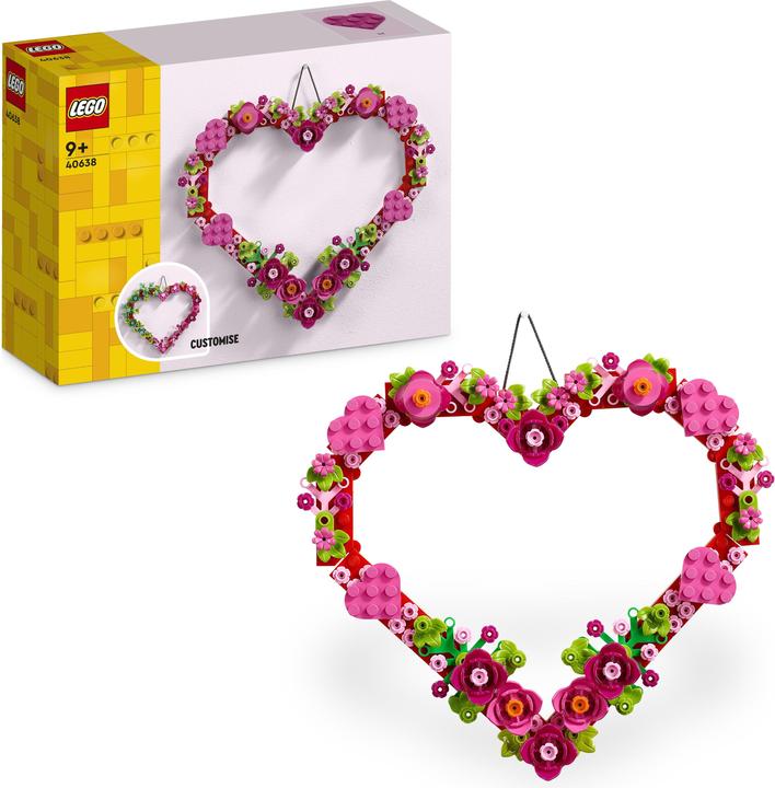 Produktbild LEGO Herz-Deko (40638, LEGO Iconic)