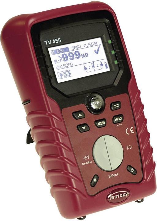 Immagine prodotto Testboy Tester per apparecchi TV 455 EN 61326 (CAT IV 300V, CAT III 600V)
