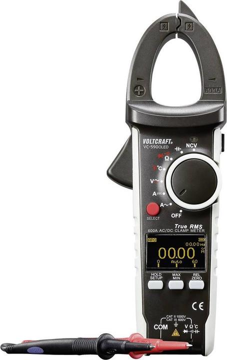 Produktbild Voltcraft Stromzange digital VC590 OLED (CAT III 600V, CAT II 1000V)