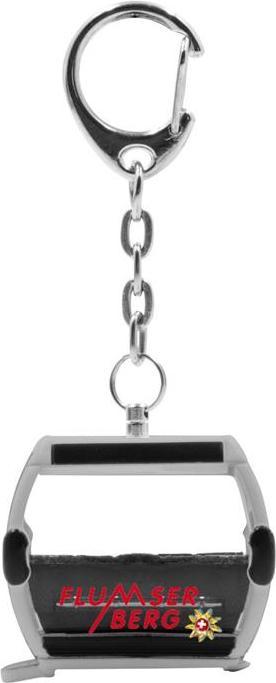Produktbild Jägerndorfer Schlüsselanhänger silber Flumserberg Omega-IV, Metall