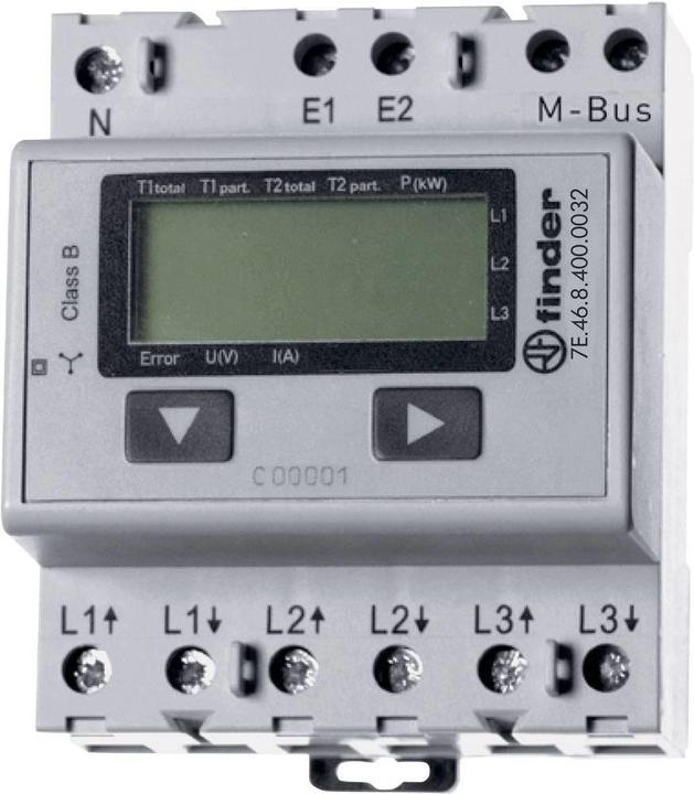 Finder Contatore trifase digitale 65 A M