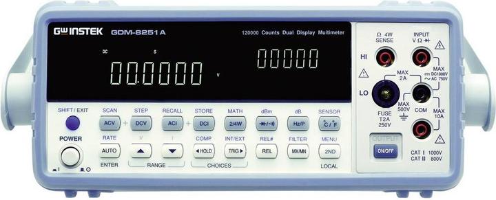 GW Instek Tisch-Multimeter digital GDM-8 (CAT II 500V)