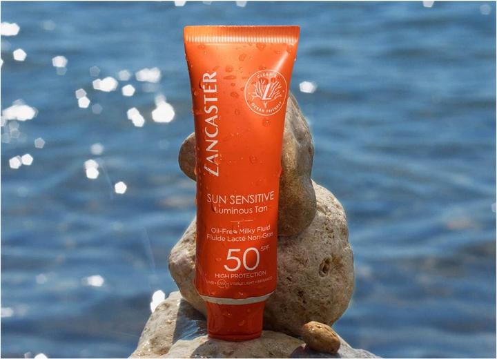 Produktbild Lancaster Clean Sun Sensitive Milky Fluid (Sonnencreme Gesicht, SPF 50, 50 ml, 150 g)