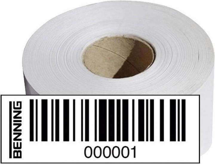 Actual product image Benning Barcode labels (No. 1001 - 2