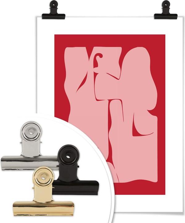 Immagine prodotto Trenddeko Rosso astratto (50 x 60 cm)
