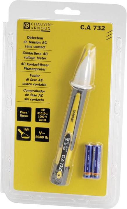 Produktbild Chauvin Arnoux Berührungsloser Spannungsprüfe (CAT III 1000V)
