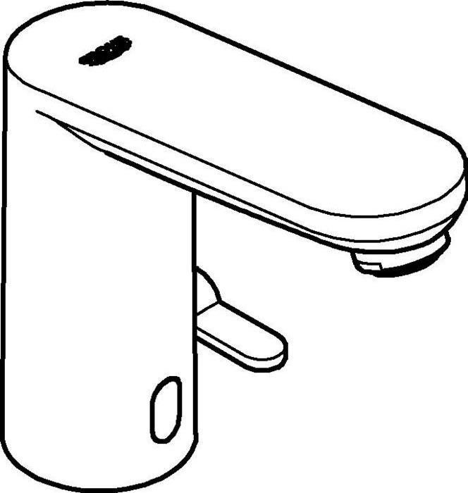 Immagine prodotto Grohe Rubinetto per lavabo a infrarossi Eurosmart CE con controllo della temperatura, alimentazione di