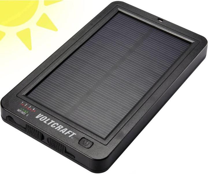 Immagine prodotto Voltcraft Solar Powerbank SL-5 Li-Ion 60 (6000 mAh, 22.20 Wh)