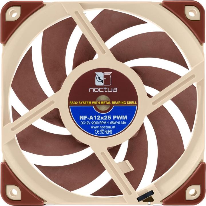 Noctua NF-A12x25 PWM (120 mm, 1 x)