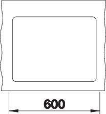 Immagine prodotto Blanco SUBLINE 340/160-F (55.20 cm, 42.70 cm)