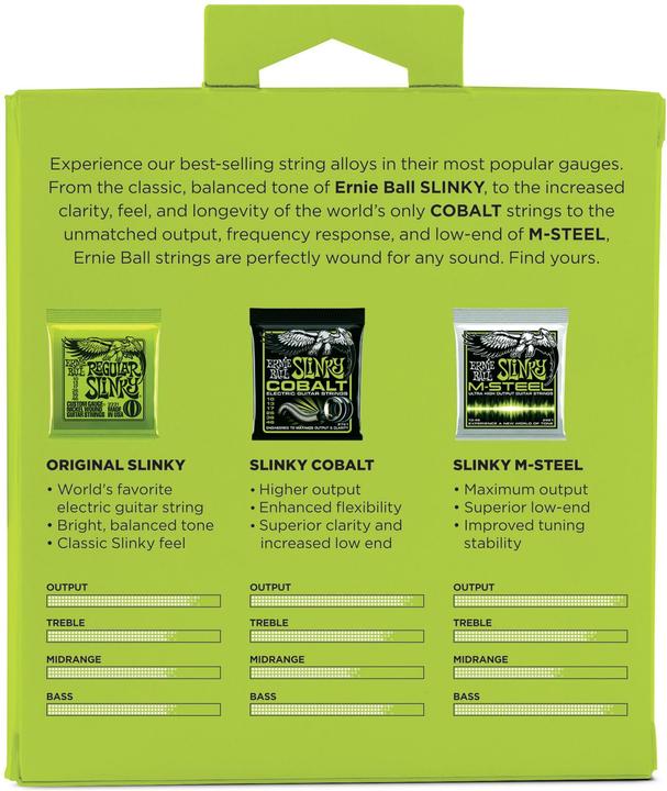 Actual product image Ernie Ball 3 Tone Pack (18 x, Electric guitar, 0.05")