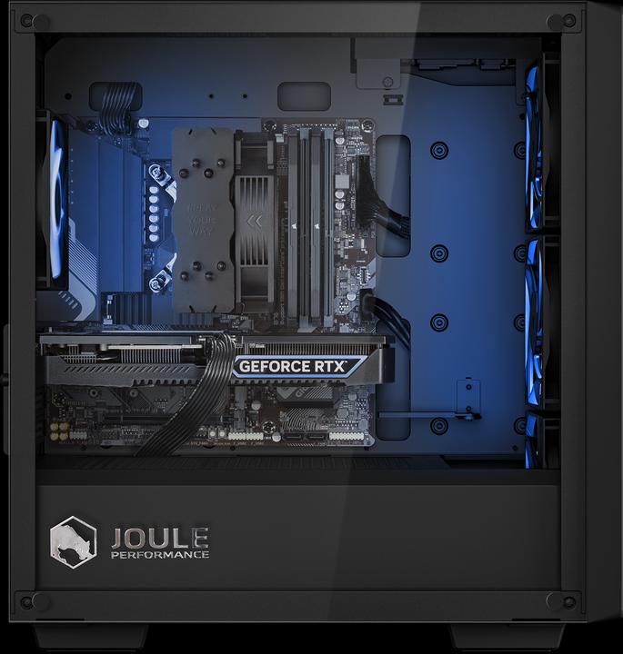 Actual product image Joule Performance Gaming PC RTX4060 L1132150 (Intel Core i7-12700F, 32 GB, 1000 GB, GeForce RTX 4060)
