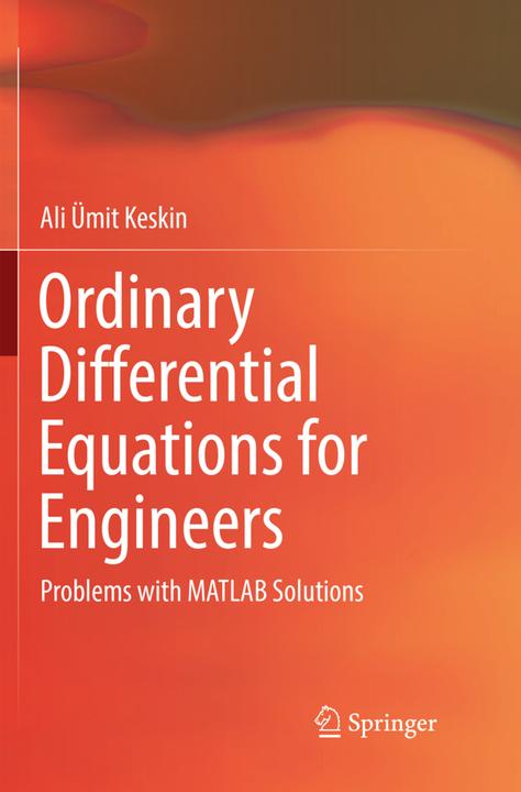 Produktbild Ordinary Differential Equations for Engineers (Ali Ümit Keskin, 2019)
