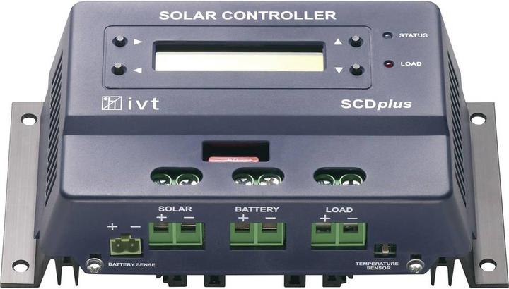 Image du produit IVT Régulateur de charge SCDplus 25A PWM 12