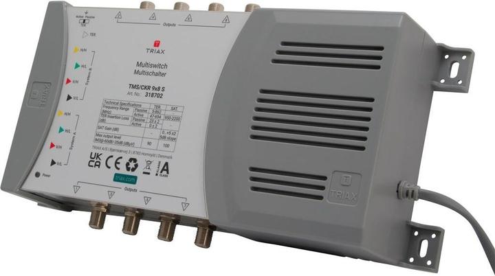 Image du produit Triax TMS/CRK 9x8S commutateur DiSEqC 9/8 (Multi commutateur)