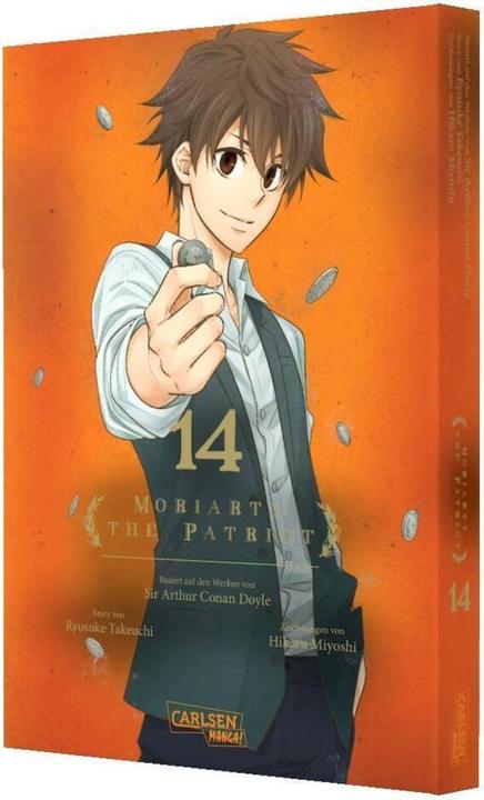 Produktbild Moriarty the Patriot 14 (Deutsch, Hikaru Miyoshi, Ryosuke Takeuchi, Gandalf Bartholomäus, 2022)