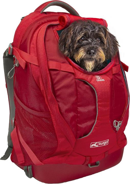 Image du produit Kurgo G-Train Sac à dos pour chien (Chat, Chien, Lavable, Fermeture de sécurité, Lavable en machine, Respirant)
