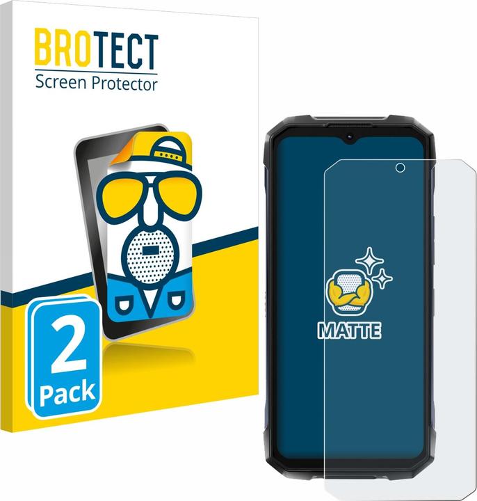 Produktbild BROTECT Entspiegelungsfolie Displayschutz Displayschutzfolie Folie Matt (2 Stück, Hotwav Cyber 7)