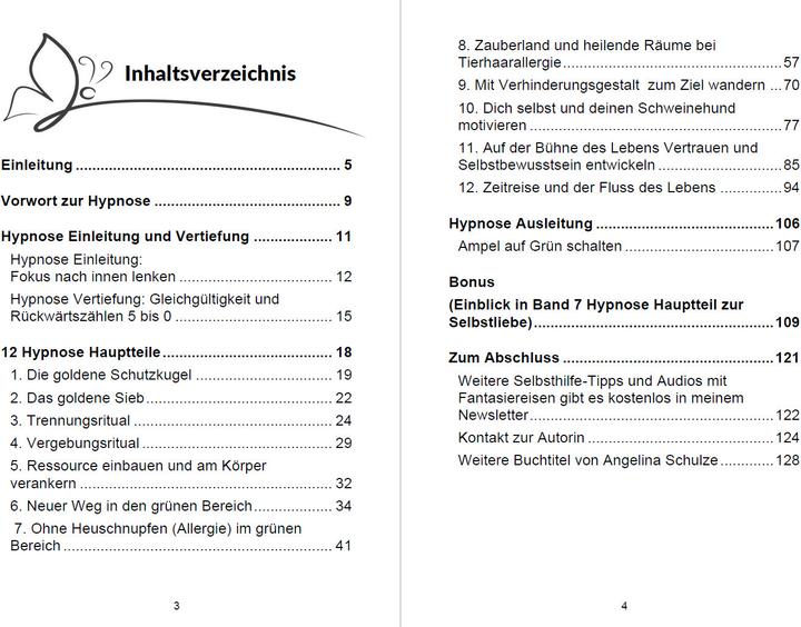 Actual product image Hypnosetexte zum Vorlesen und selber Zusammenstellen 6 (German, Angelina Schulze, 2023)