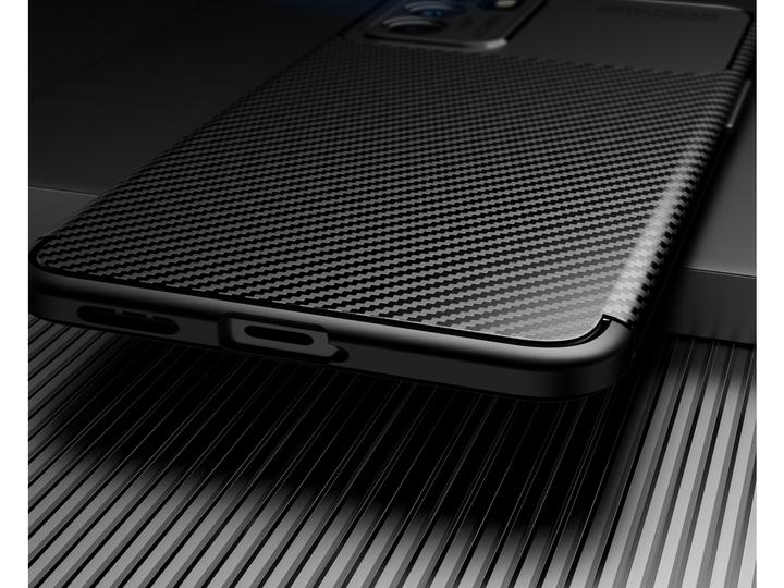 Produktbild Screenguard Oppo Reno6 5G Hülle Carbon Design TPU Case (Oppo Reno 6 5G)