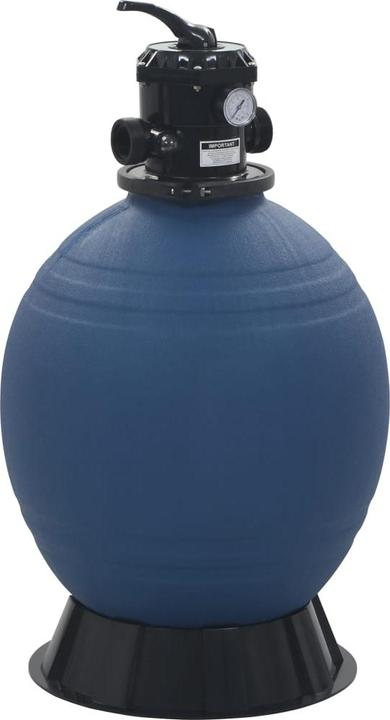 Actual product image VidaXL Sandfilter für Pool mit 6-Positionen-Ventil, blau, 560 mm