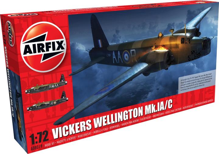 Actual product image Airfix Kit Vickers Wellington Mk.1A/C 1:72
