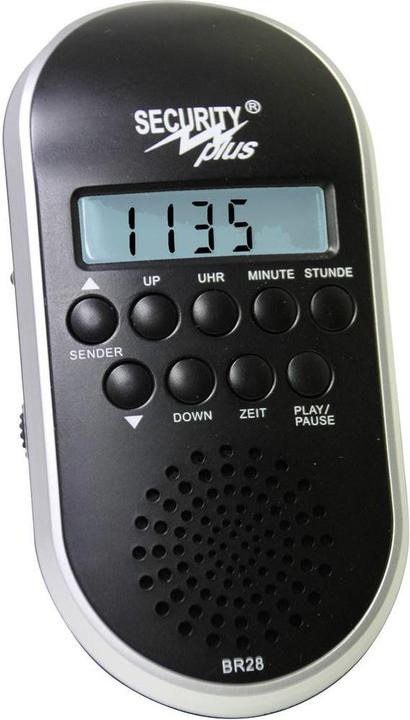 Produktbild Security Plus Fahrradradio BR28 MP3/USB Schw