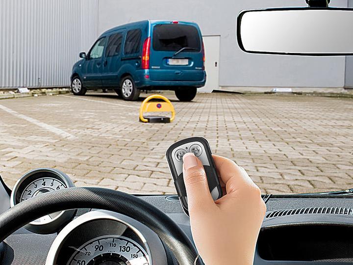 Produktbild Lescars Automatische Solar-Parkplatzsperre mit Fernbedienung