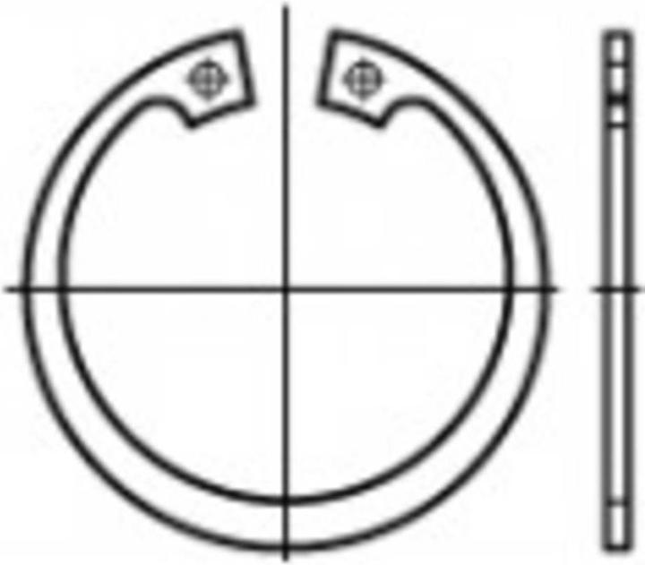 Produktbild Toolcraft Sicherungsringe Innen-Durchmes