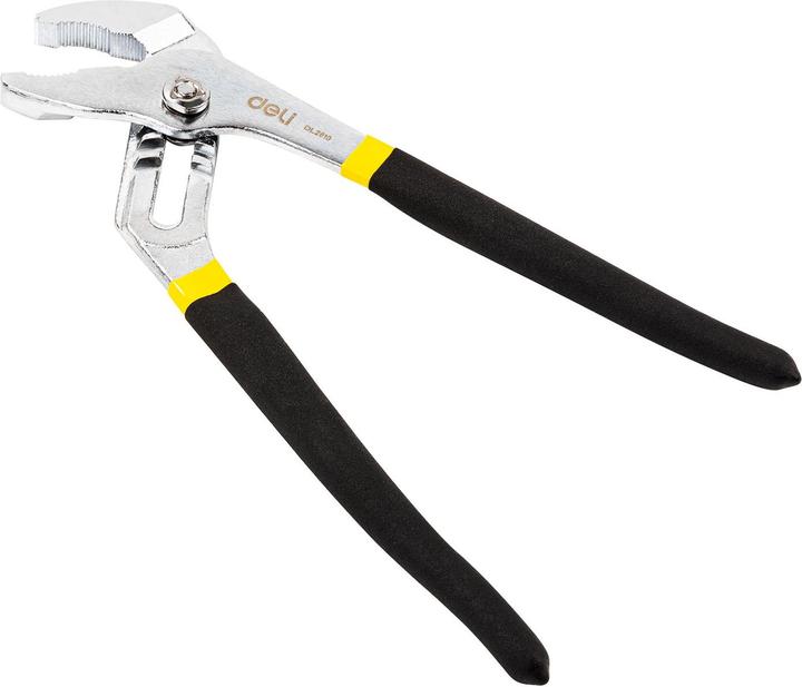 Actual product image Deli Tools Pump Pliers 10" EDL2610 (black) (250 mm)