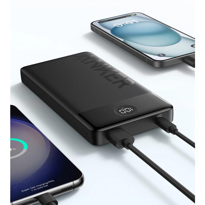 Immagine prodotto Anker POWER BANK USB 20000MAH NERO/POWERCORE II A1367G11 (20000 mAh, 15 W, 72 Wh)