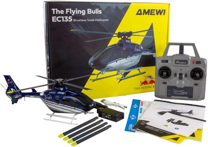 Produktbild Amewi The Flying Bulls EC135 Brushless 4-Kanal Helikopter 6G RTF klein