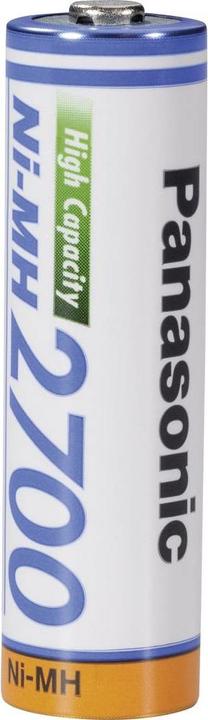 Produktbild Panasonic Mignon (AA)-Akku NiMH HR06 270 (1 Stk., AA, 2700 mAh)