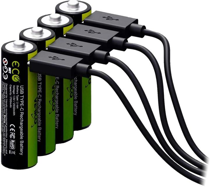 Verico LoopEnergy AA (4 Stk., AA, 1700 mAh)