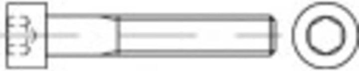 Image du produit Toolcraft Vis à tête cylindrique M12 200 mm I (25 Vis par pièce)