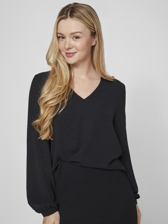 Image du produit Vila Top à manches longues et décolleté en V (34)