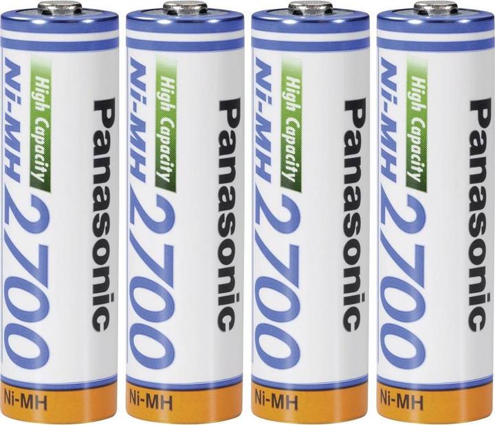 Immagine prodotto Panasonic mignon ad alta capacità (1.20 V, 2700 mAh)