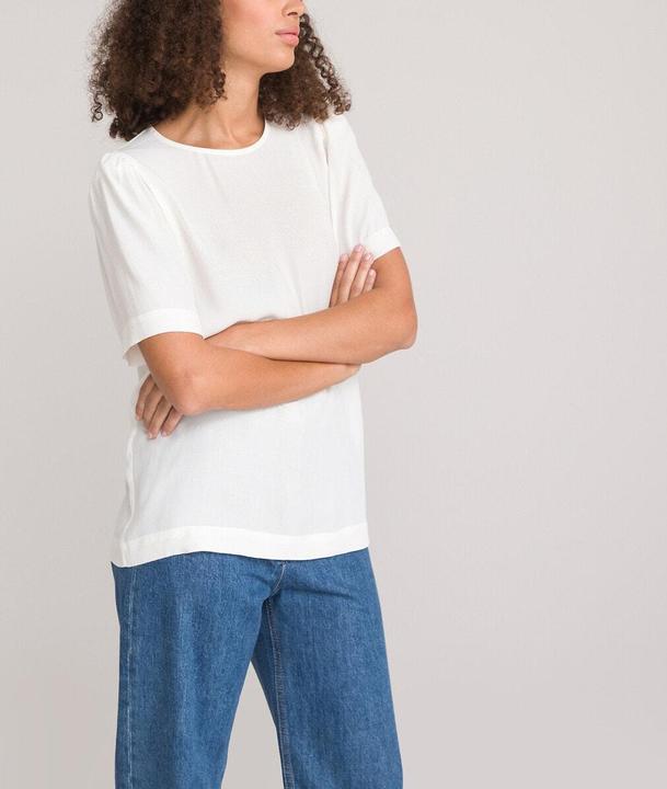 Actual product image La Redoute Collections Blouse with round neckline (40)
