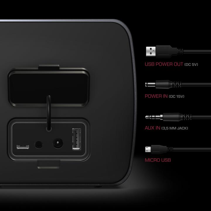 Actual product image Dockin D Fine (10 h, Rechargeable battery operated)